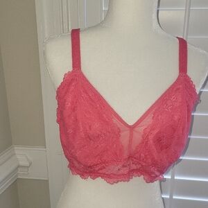 Savage X Fenty Lace Bralette in Pink